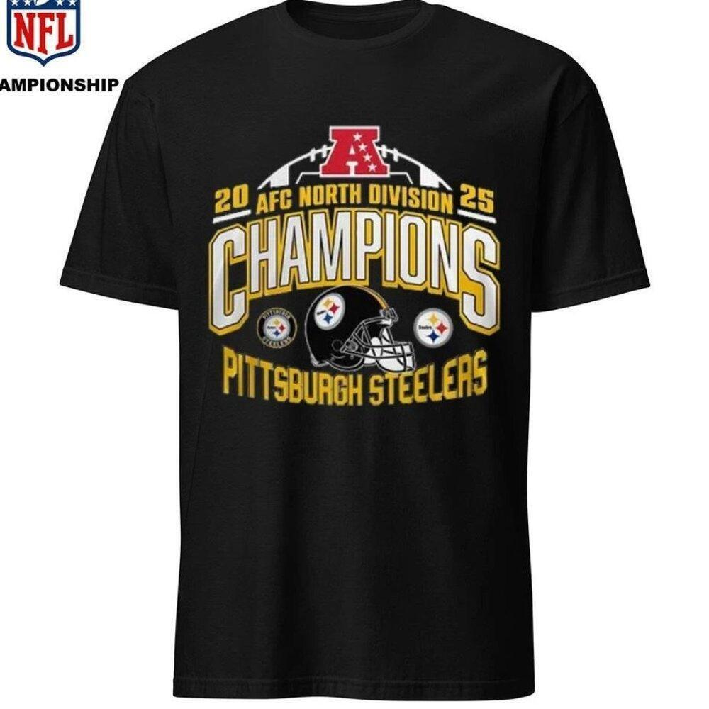 Pittsburgh Steelers Afc North Division Champions Football T Shirt 73